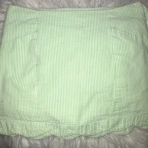 Lilly Pulitzer size 00 scalloped skort